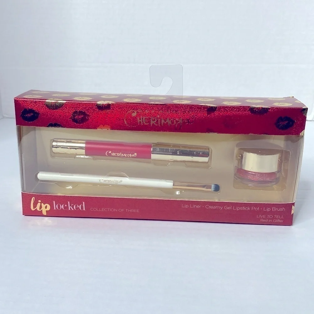 Cherimoya Max Makeup Lip Locked Collection